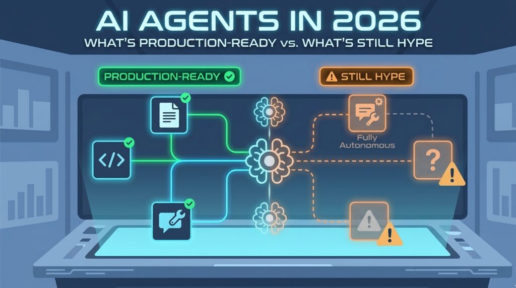 AI Agents in 2026: What's Actually Production-Ready vs. What's Still Hype