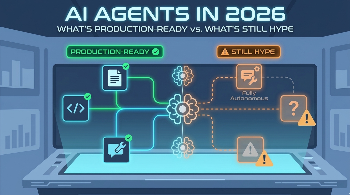 AI Agents in 2026: What's Actually Production-Ready vs. What's Still Hype