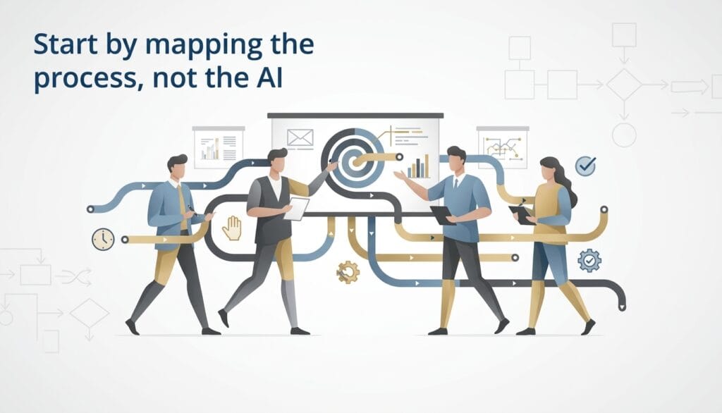 From Manual Process to AI Workflow: A Founder’s Guide to Automating Ops — Gemini Generated lxkc8olxkc8olxkc 1024x586